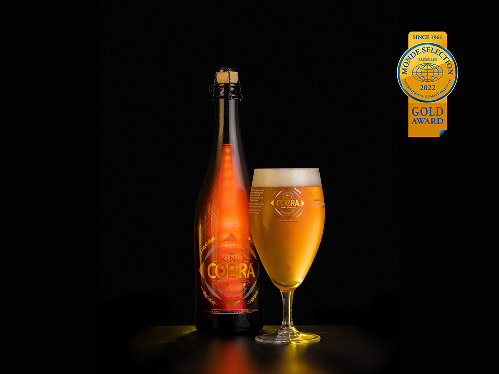 Cobra Cerveja ataca de novo: recorde de medalhas com 10 novas medalhas na Monde Selection World Quality Awards em 2022